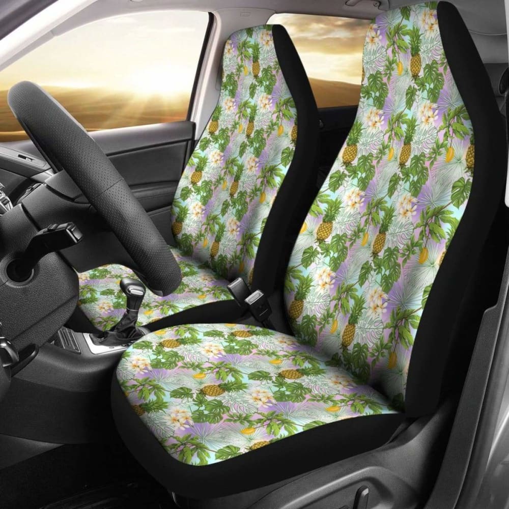 Hawaii Pineapple Tropical Car Seat Covers 5 174914 - YourCarButBetter
