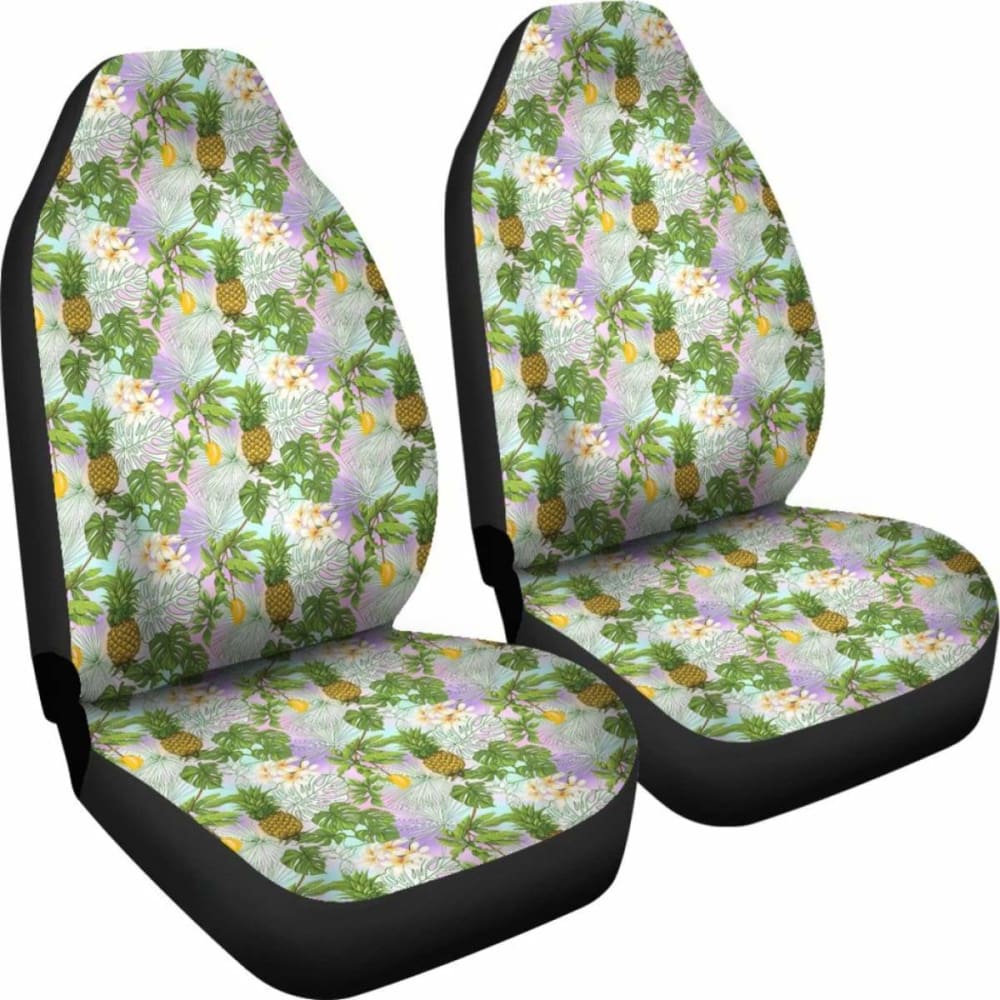 Hawaii Pineapple Tropical Car Seat Covers 5 174914 - YourCarButBetter