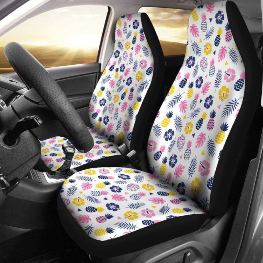 Hawaii Pineapple Tropical Car Seat Covers 5 174914 - YourCarButBetter
