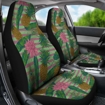 Hawaii Pineapple Tropical Car Seat Covers 7 174914 - YourCarButBetter