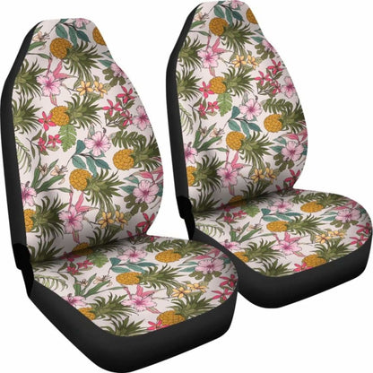 Hawaii Pineapple Tropical Car Seat Covers 7 174914 - YourCarButBetter