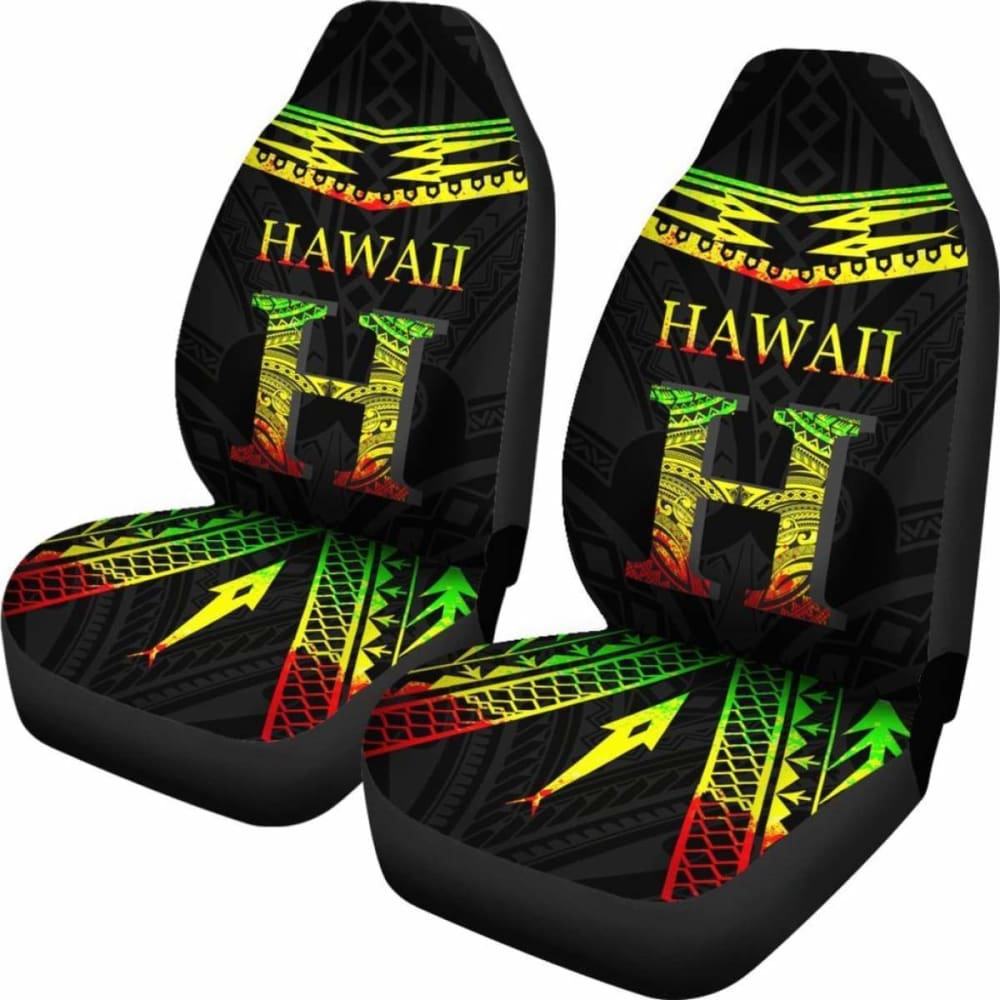 Hawaii Polynesia Car Seat Covers - Hawaii Tribal Style - 105905 - YourCarButBetter