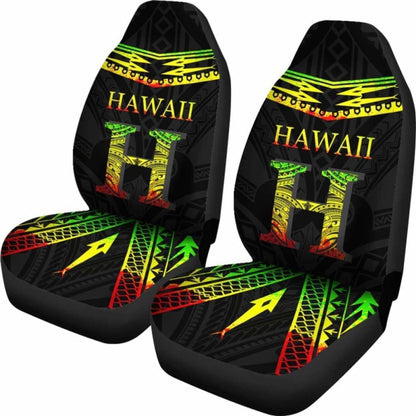 Hawaii Polynesia Car Seat Covers - Hawaii Tribal Style - 105905 - YourCarButBetter