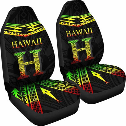 Hawaii Polynesia Car Seat Covers - Hawaii Tribal Style - 105905 - YourCarButBetter