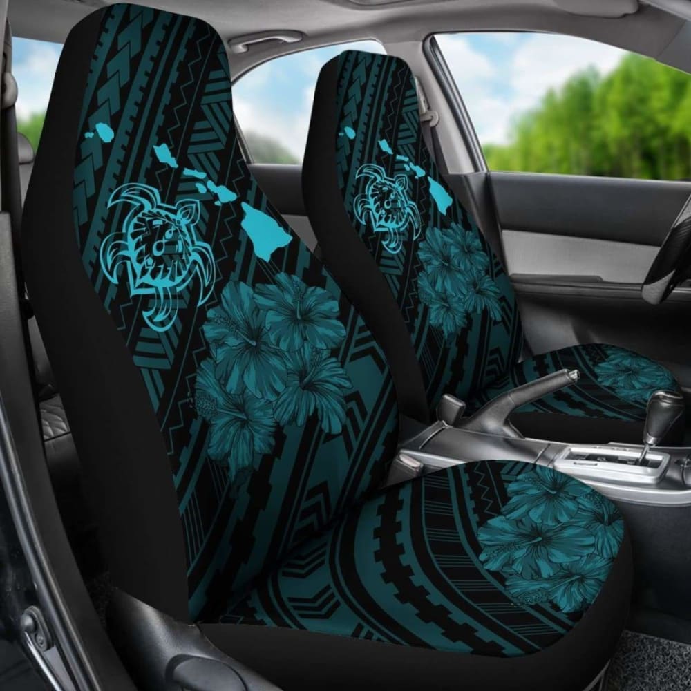 Hawaii Sea Turtle Is Swimming Toward Car Seat Covers Blue - New - 091114 - YourCarButBetter