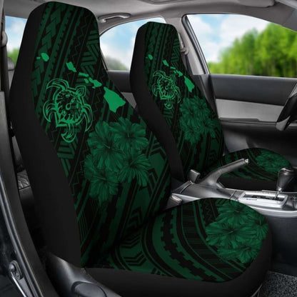 Hawaii Sea Turtle Is Swimming Toward Car Seat Covers Green - New - 091114 - YourCarButBetter