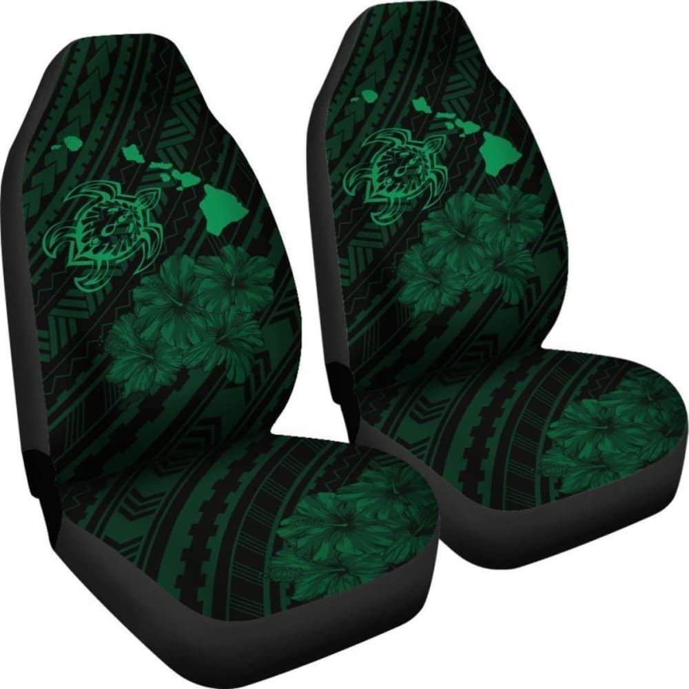 Hawaii Sea Turtle Is Swimming Toward Car Seat Covers Green - New - 091114 - YourCarButBetter