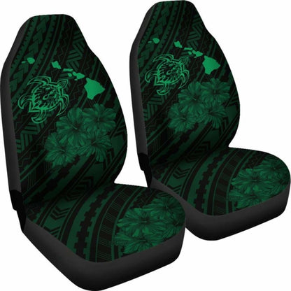 Hawaii Sea Turtle Is Swimming Toward Car Seat Covers Green - New - 091114 - YourCarButBetter