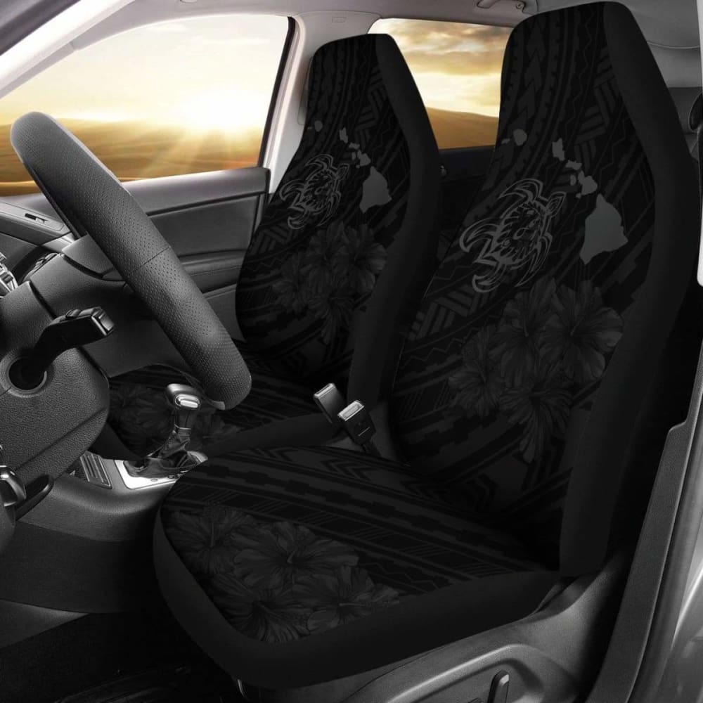 Hawaii Sea Turtle Is Swimming Toward Car Seat Covers Grey - New - 091114 - YourCarButBetter