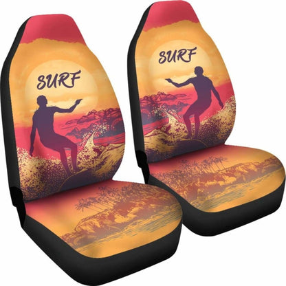 Hawaii Surf Tropical Car Seat Covers Amazing 105905 - YourCarButBetter