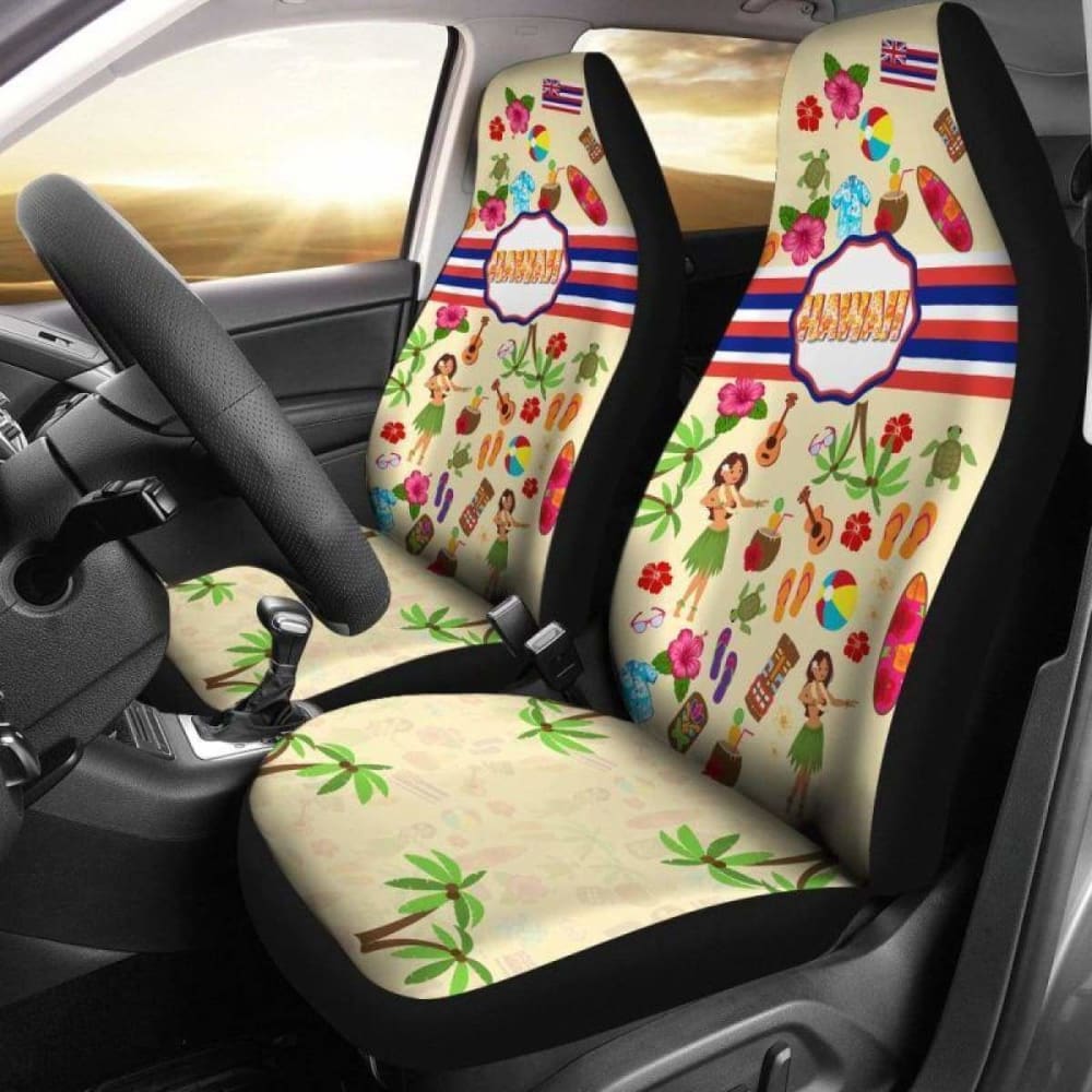 Hawaii Symbol Car Seat Covers Amazing 105905 - YourCarButBetter