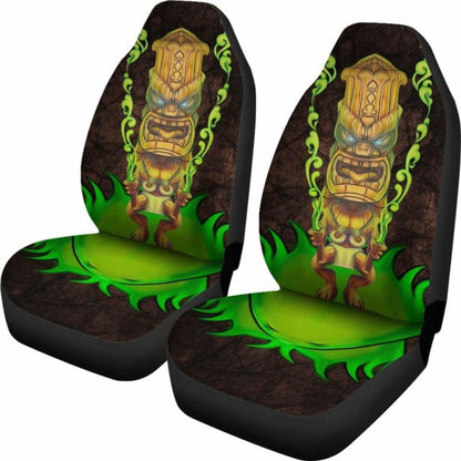 Hawaii Tiki God Car Seat Covers Amazing 105905 - YourCarButBetter