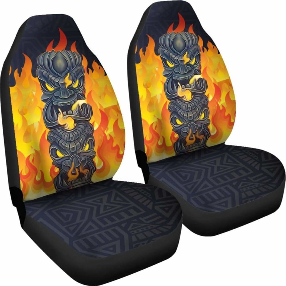 Hawaii Tiki God Car Seat Covers Amazing 105905 - YourCarButBetter