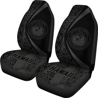 Hawaii Tribal Coat Of Arms Car Seat Covers Amazing 105905 - YourCarButBetter
