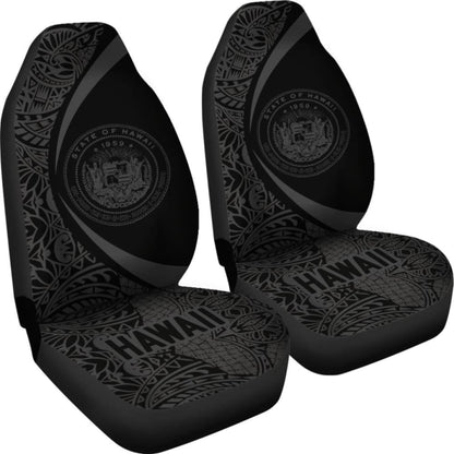 Hawaii Tribal Coat Of Arms Car Seat Covers Amazing 105905 - YourCarButBetter