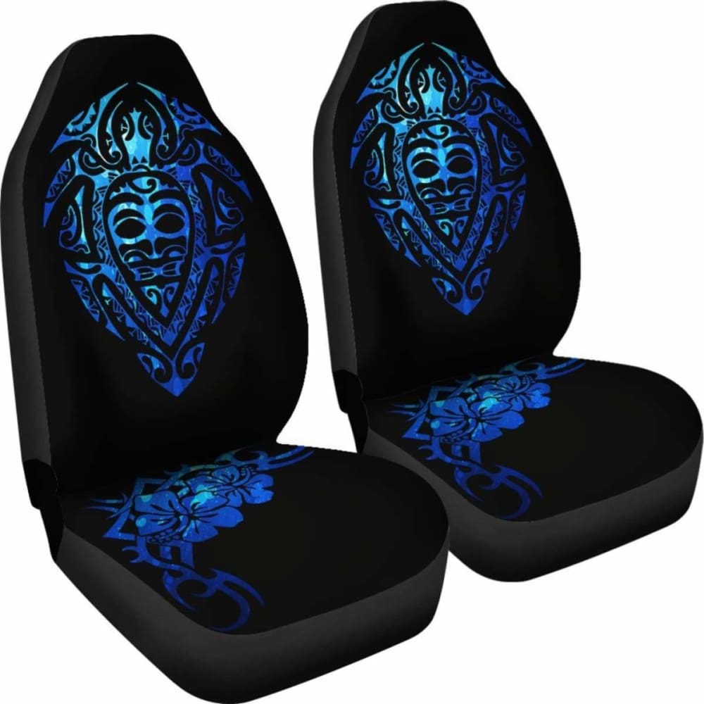 Hawaii Tribal Turtle Hibiscus Car Seat Covers Awesome 091114 - YourCarButBetter