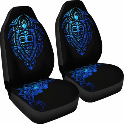 Hawaii Tribal Turtle Hibiscus Car Seat Covers Awesome 091114 - YourCarButBetter