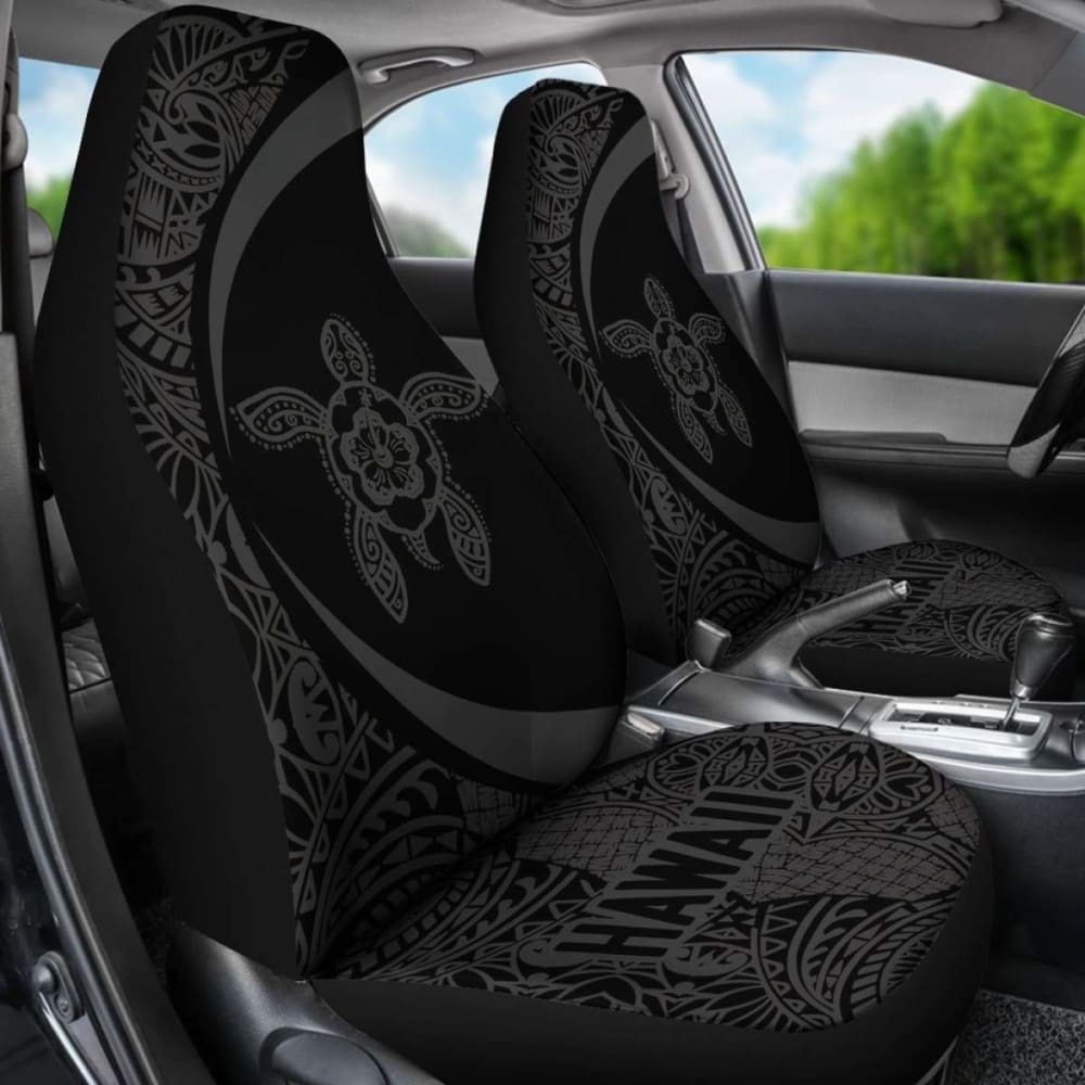 Hawaii Tribal Turtle Hibiscus Car Seat Covers New 091114 - YourCarButBetter