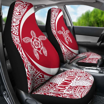 Hawaii Tribal Turtle Hibiscus Car Seat Covers New 091114 - YourCarButBetter