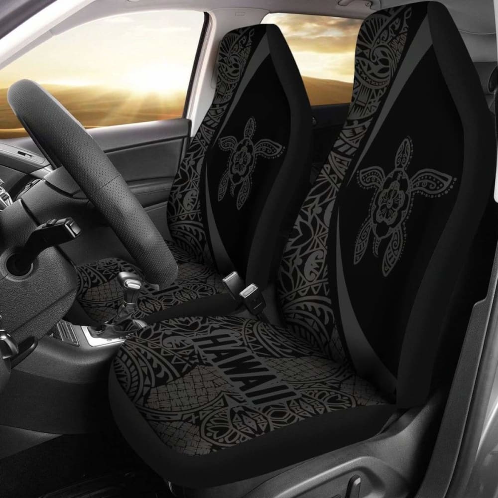 Hawaii Tribal Turtle Hibiscus Car Seat Covers New 091114 - YourCarButBetter