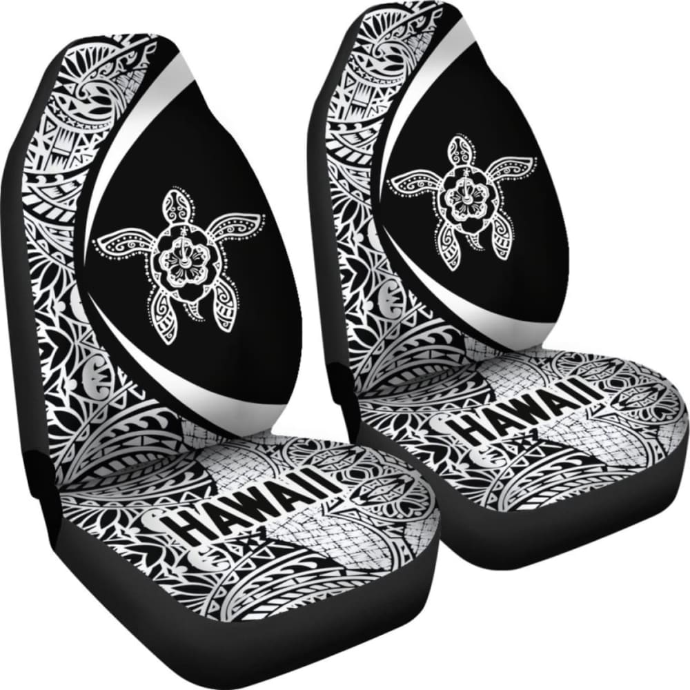 Hawaii Tribal Turtle Hibiscus Car Seat Covers New 091114 - YourCarButBetter