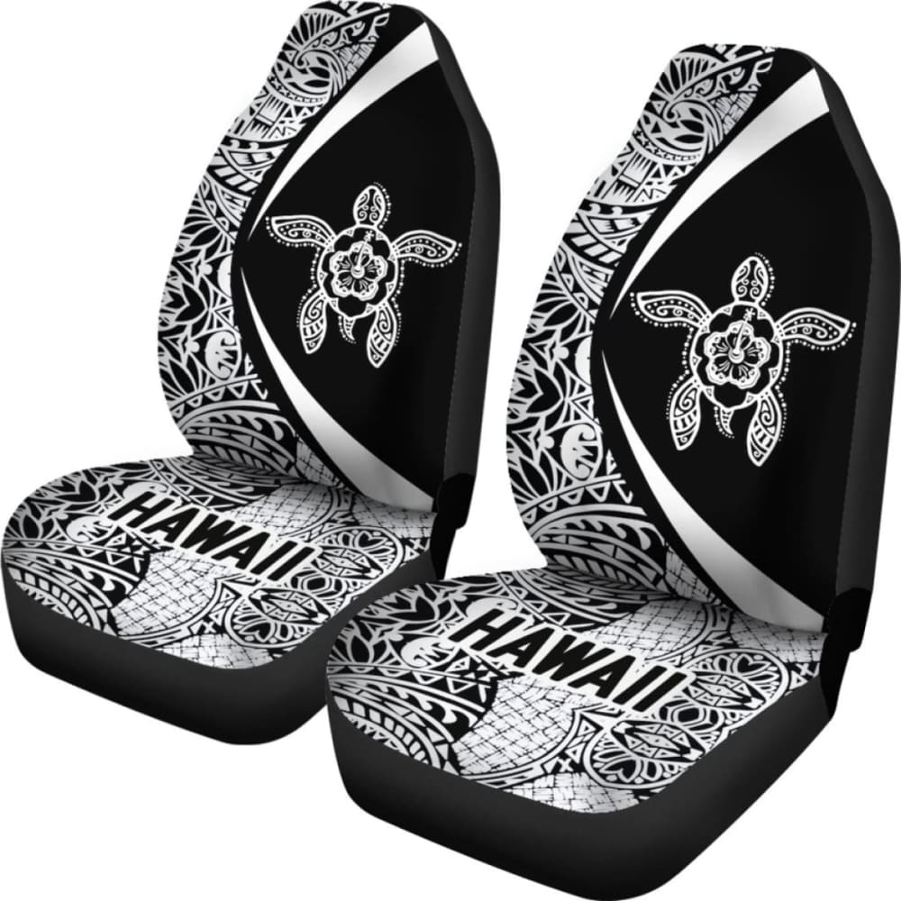 Hawaii Tribal Turtle Hibiscus Car Seat Covers New 091114 - YourCarButBetter