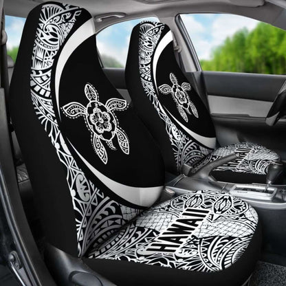 Hawaii Tribal Turtle Hibiscus Car Seat Covers New 091114 - YourCarButBetter