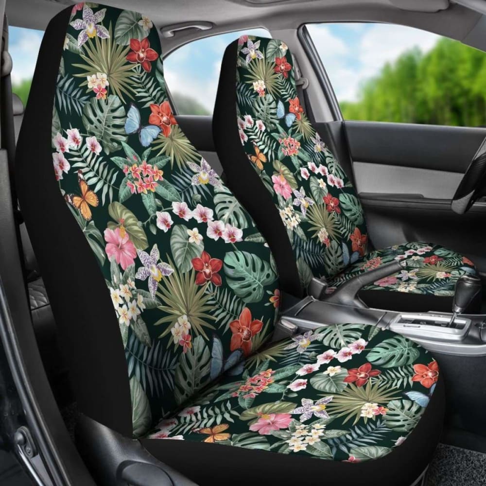 Hawaii Tropical Hibiscus Car Seat Covers 232125 - YourCarButBetter
