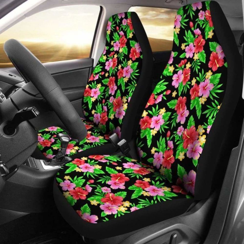 Hawaii Tropical Hibiscus Car Seat Covers 232125 - YourCarButBetter