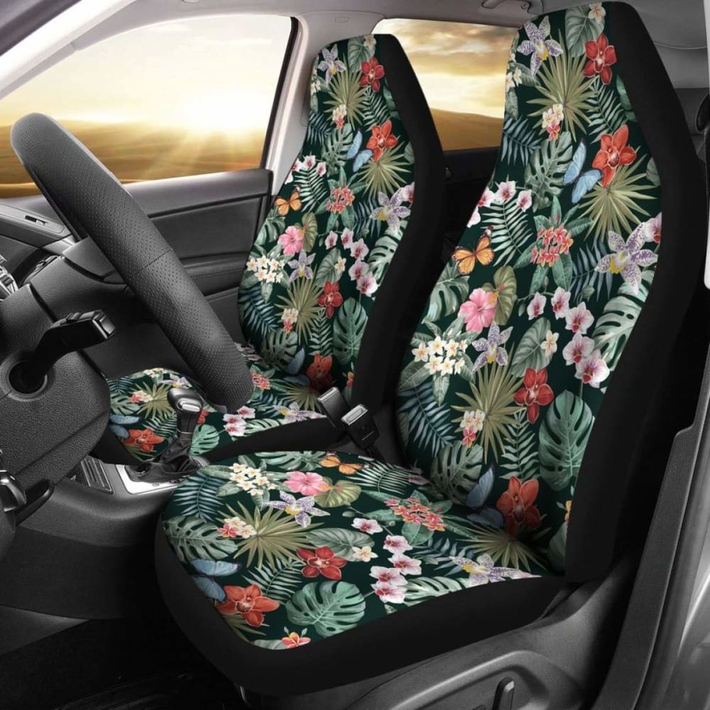 Hawaii Tropical Hibiscus Car Seat Covers 232125 - YourCarButBetter
