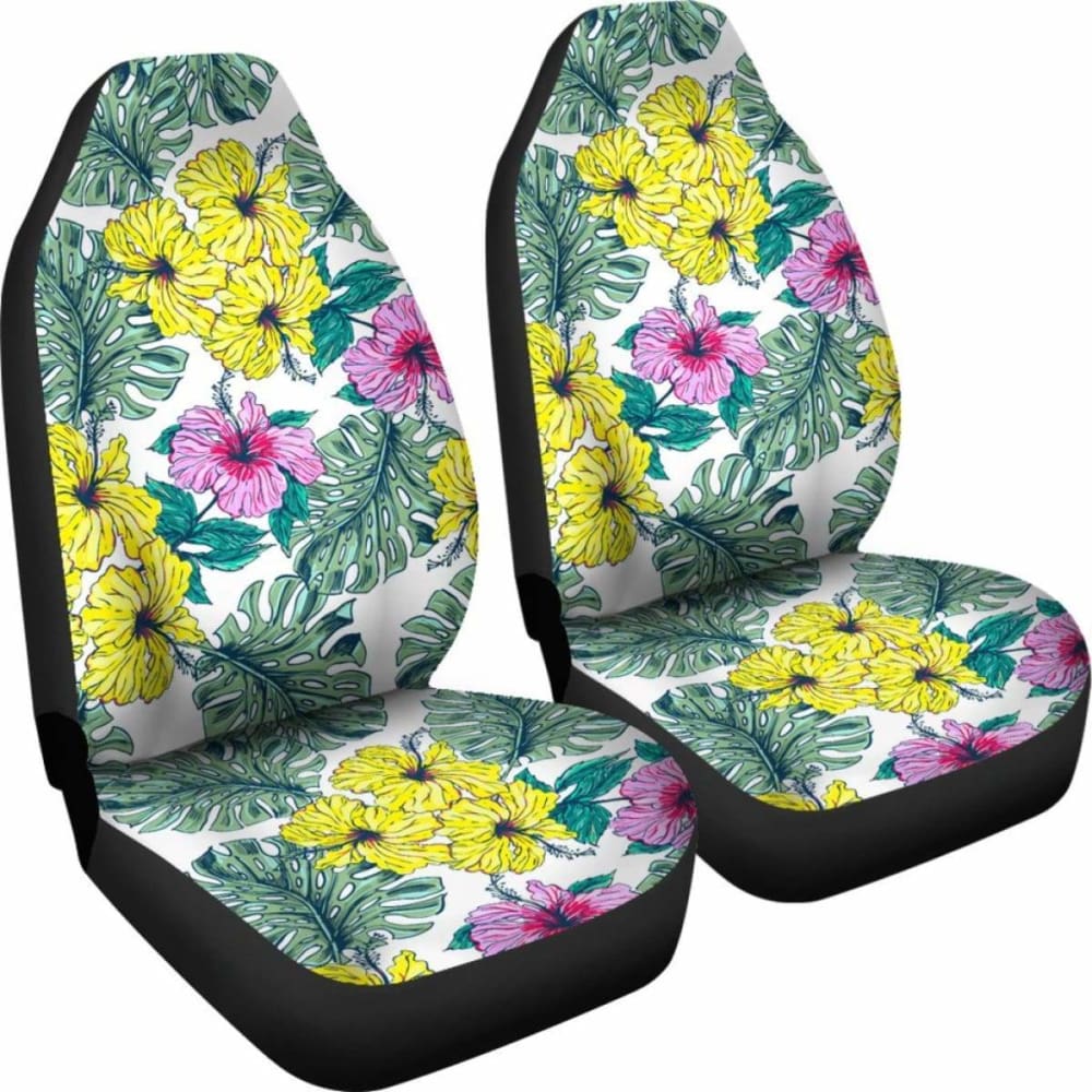 Hawaii Tropical Hibiscus Car Seat Covers 7 232125 - YourCarButBetter