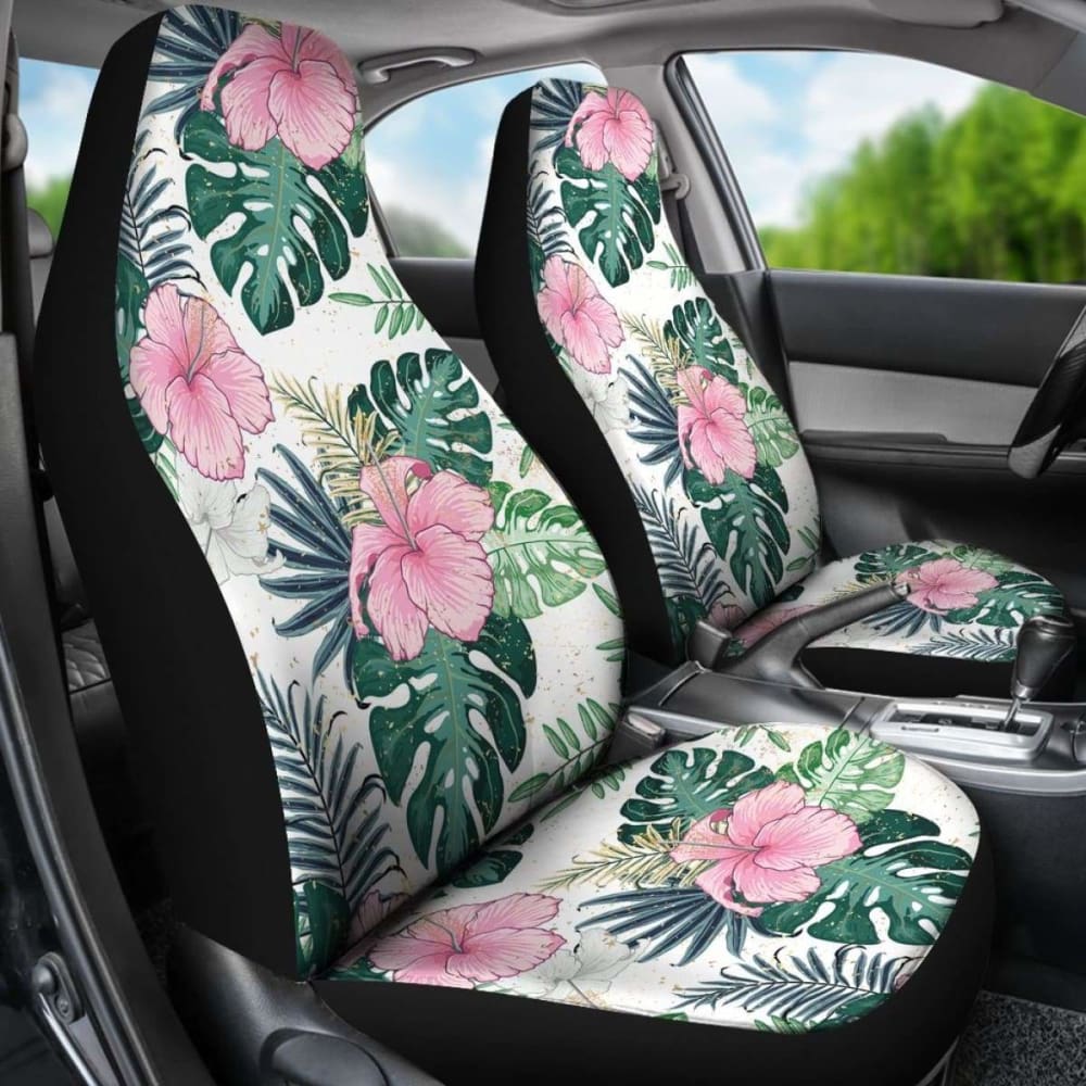 Hawaii Tropical Hibiscus Car Seat Covers 7 232125 - YourCarButBetter