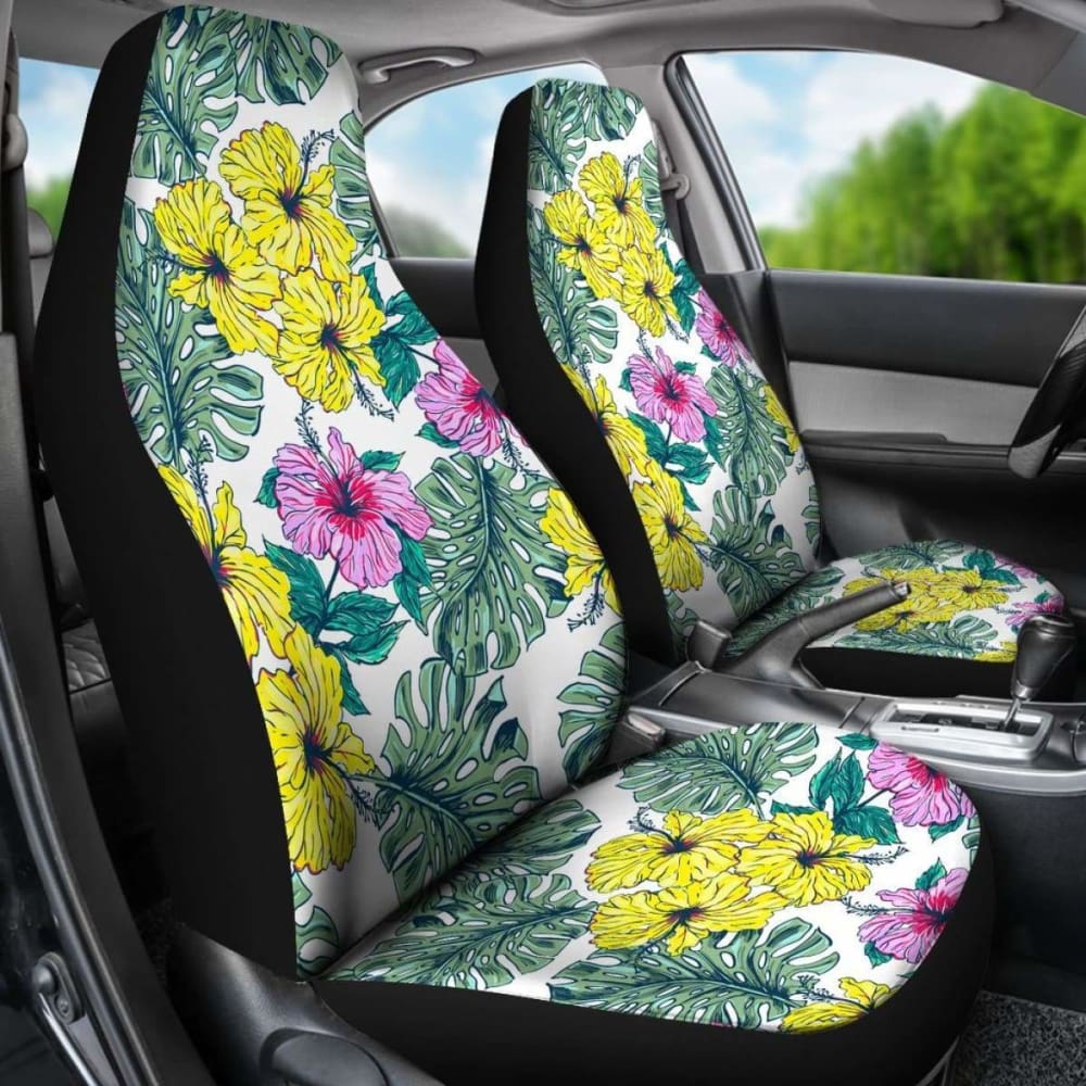 Hawaii Tropical Hibiscus Car Seat Covers 7 232125 - YourCarButBetter