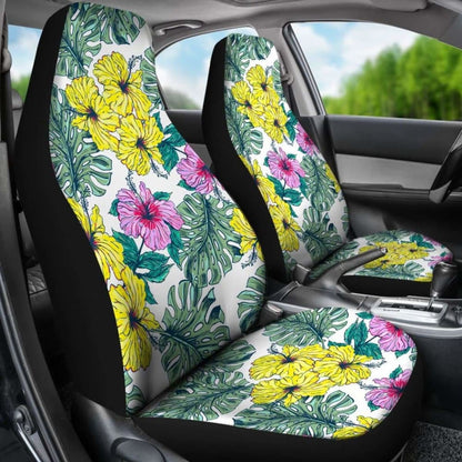Hawaii Tropical Hibiscus Car Seat Covers 7 232125 - YourCarButBetter