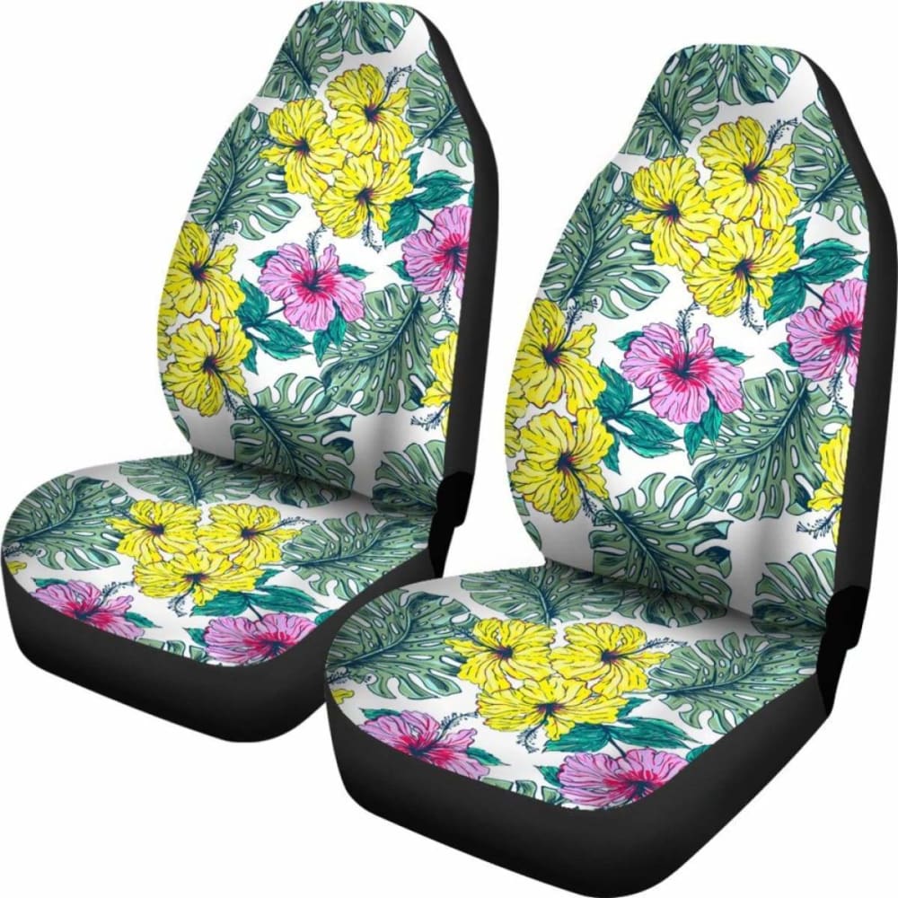 Hawaii Tropical Hibiscus Car Seat Covers 7 232125 - YourCarButBetter