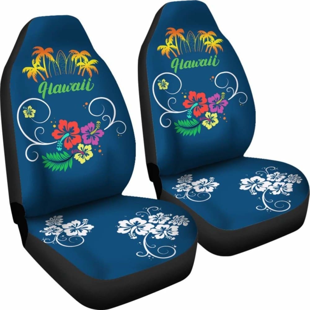 Hawaii Tropical Hibiscus Car Seat Covers Nn6 232125 - YourCarButBetter