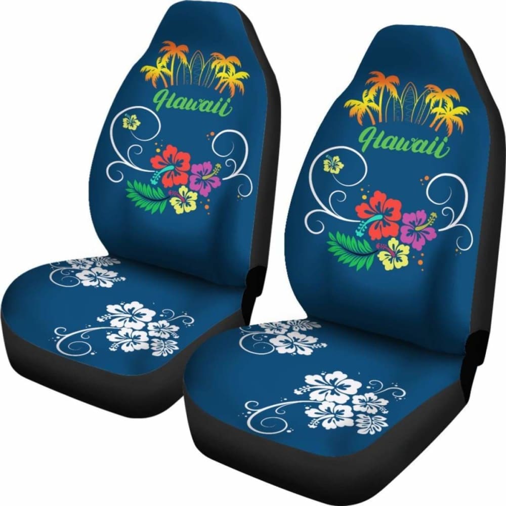 Hawaii Tropical Hibiscus Car Seat Covers Nn6 232125 - YourCarButBetter