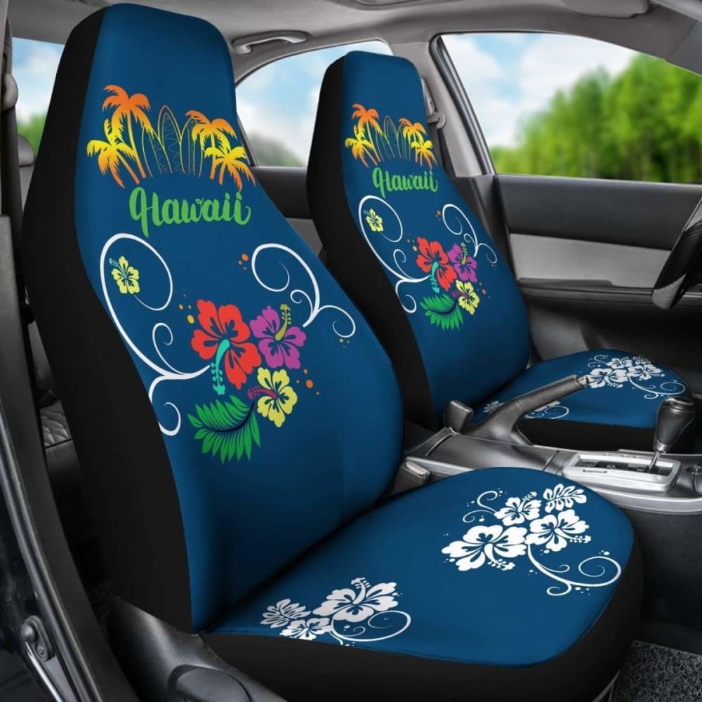 Hawaii Tropical Hibiscus Car Seat Covers Nn6 232125 - YourCarButBetter