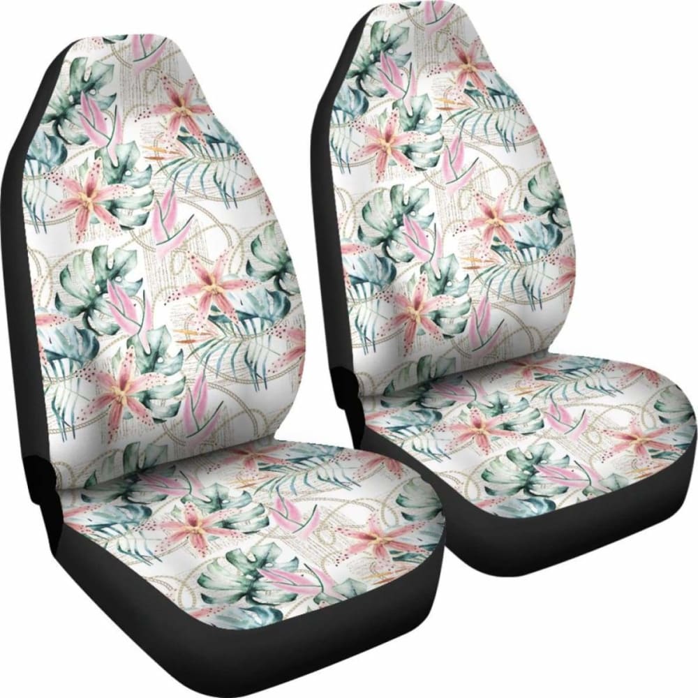 Hawaii Tropical Orchids Car Seat Covers 7 174914 - YourCarButBetter