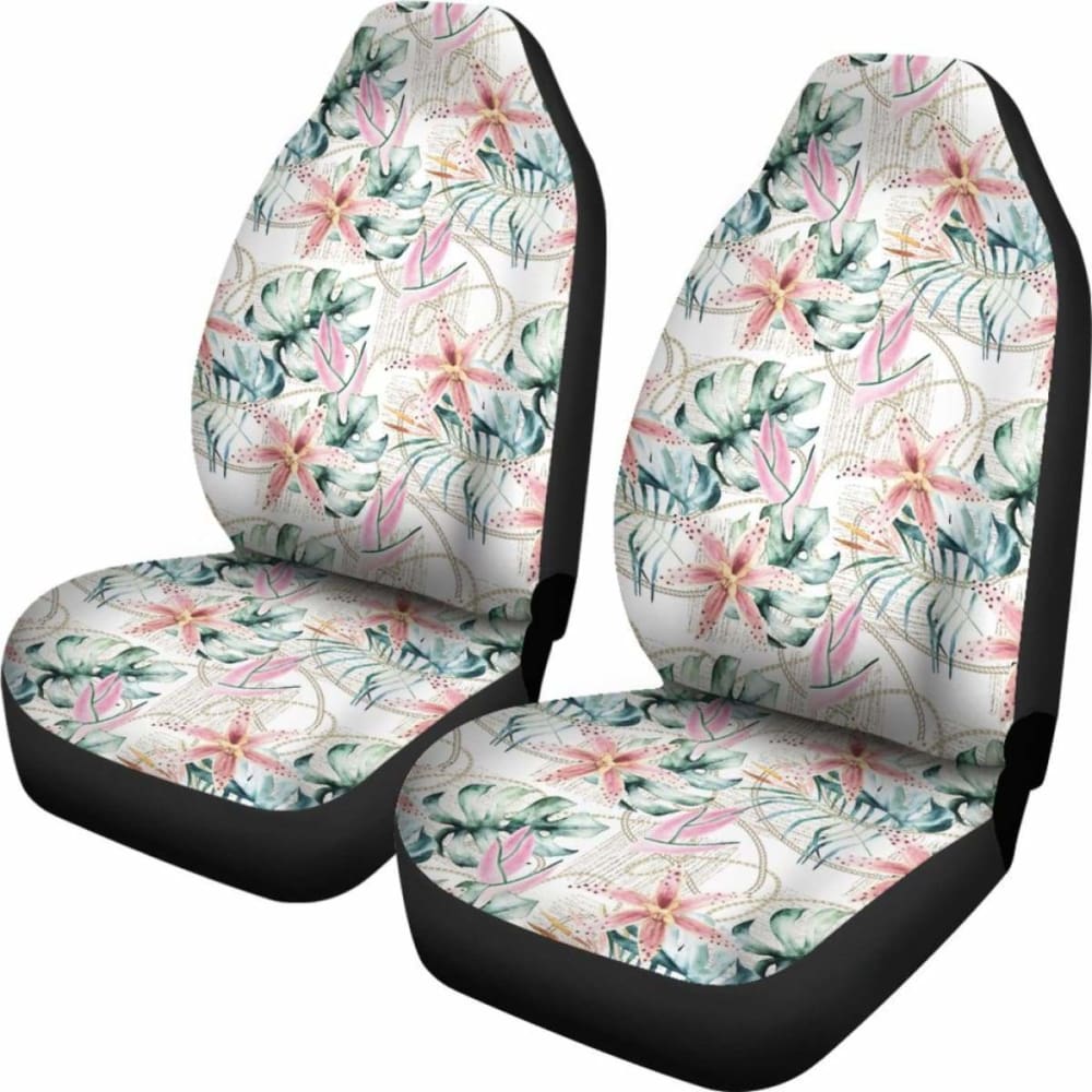 Hawaii Tropical Orchids Car Seat Covers 7 174914 - YourCarButBetter