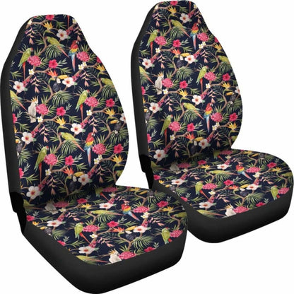 Hawaii Tropical Parrot Hibiscus Car Seat Covers 232125 - YourCarButBetter