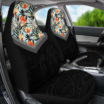 Hawaii Tropical Plumeria Hibiscus Car Seat Covers 9 232125 - YourCarButBetter