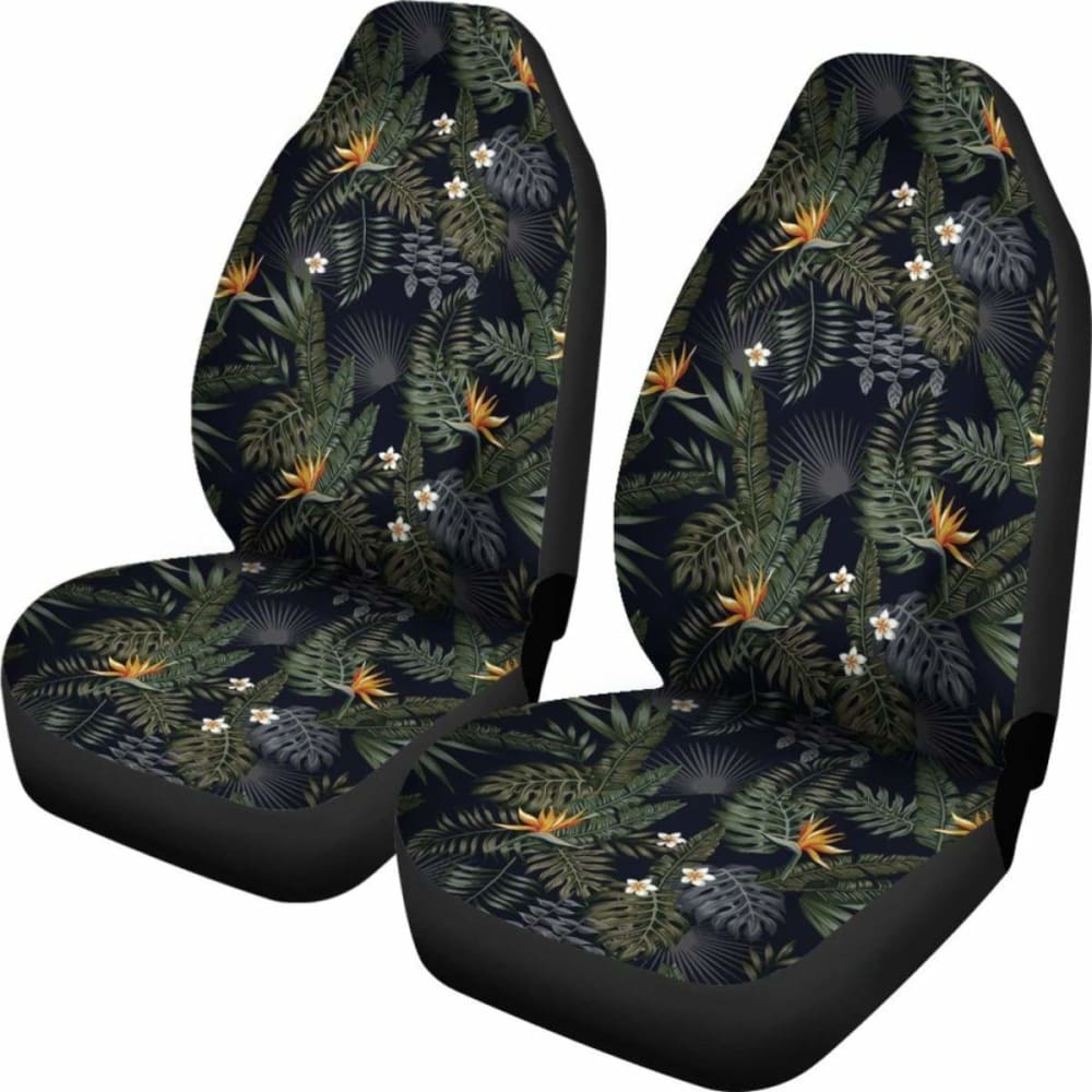 Hawaii Tropical Plumeria Strelitzia Car Seat Covers 7 174914 - YourCarButBetter