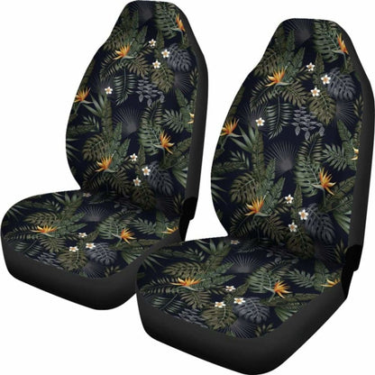 Hawaii Tropical Plumeria Strelitzia Car Seat Covers 7 174914 - YourCarButBetter