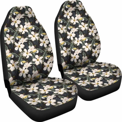 Hawaii Tropical Toucans Hibiscus Car Seat Covers 232125 - YourCarButBetter