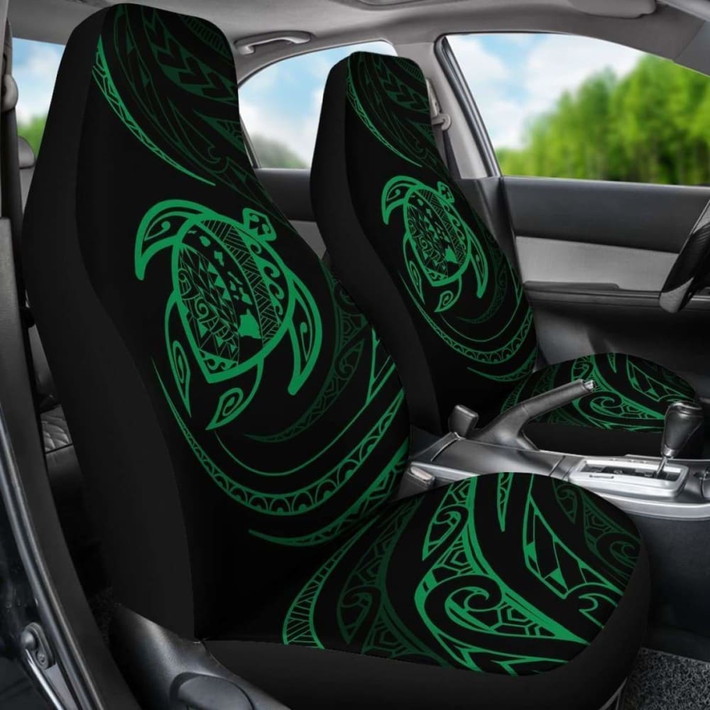 Hawaii Turtle Car Seat Covers - Green - Best Look - New1 091114 - YourCarButBetter