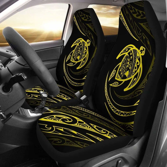 Hawaii Turtle Car Seat Covers - Yellow - Best Look - New1 091114 - YourCarButBetter