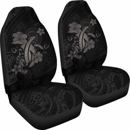 Hawaii Turtle Flower Polynesian Car Seat Covers - Gray - New Awesome 091114 - YourCarButBetter