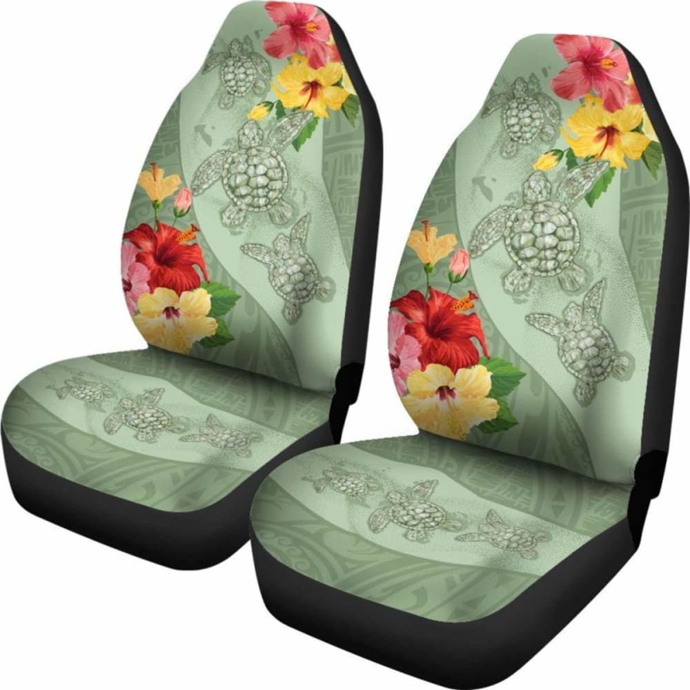 Hawaii Turtle Hibiscus Car Seat Cover - Tink Style - New - Awesome 091114 - YourCarButBetter