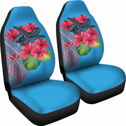 Hawaii Turtle Hibiscus Kanaka Pink Style - Car Seat Cover New Awesome 091114 - YourCarButBetter